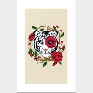 White Tiger Posters and Art